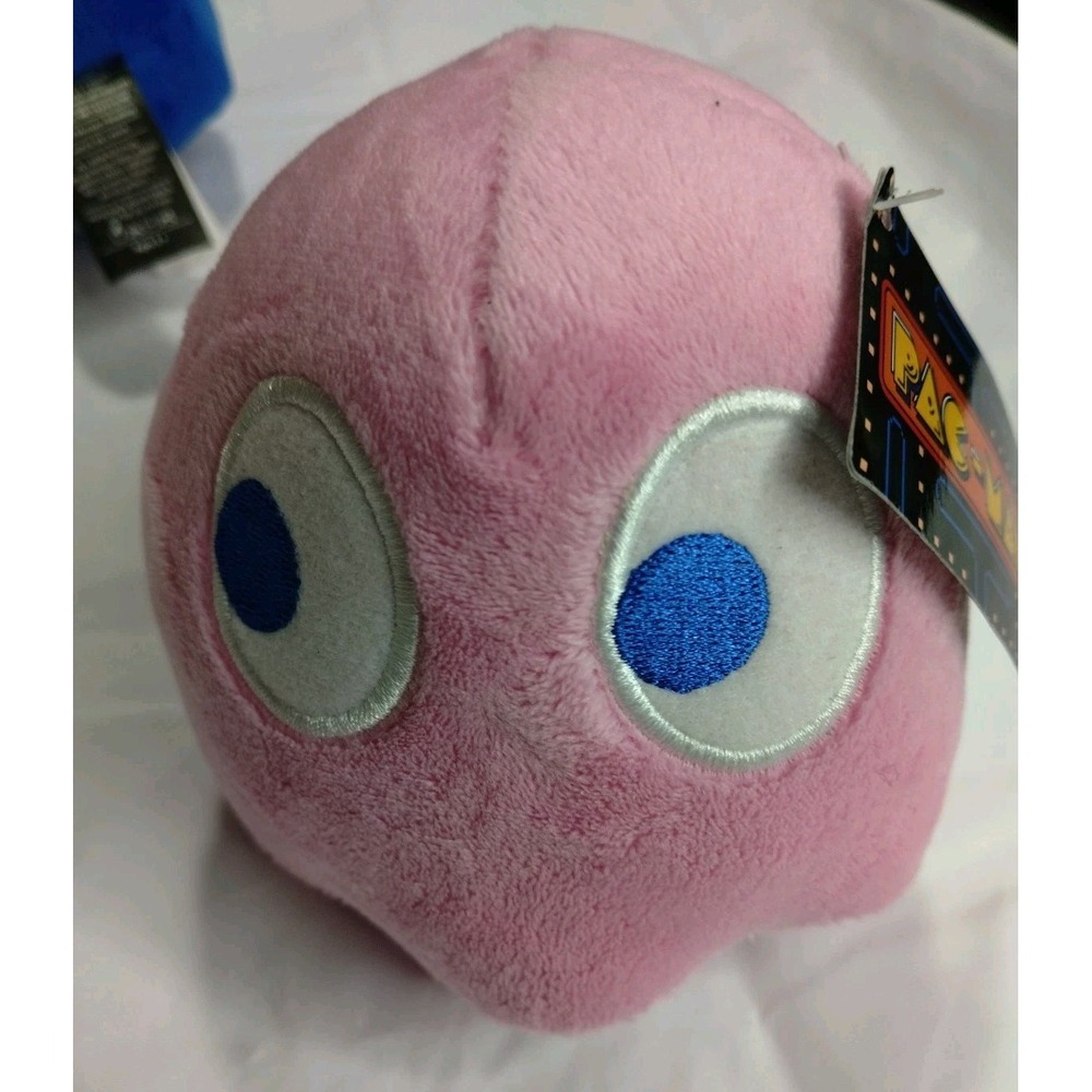 Ms.‎ Pac Man Pinky Ghost, 5" Plush Toy